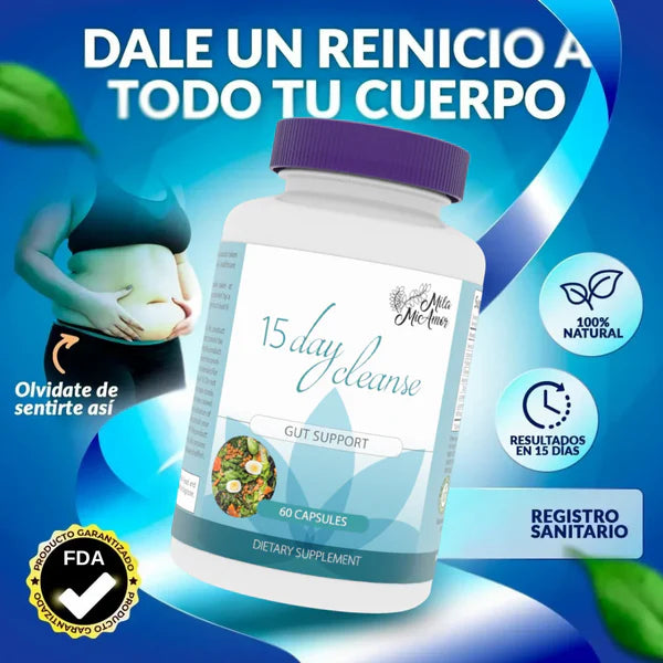 Clean | Détox Limpieza Estomacal Completa en 15 Días
