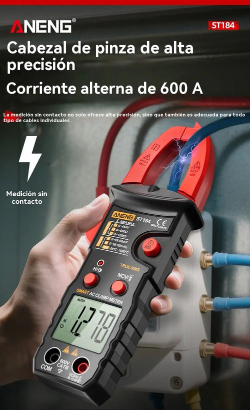 Pinza Amperimétrica Digital